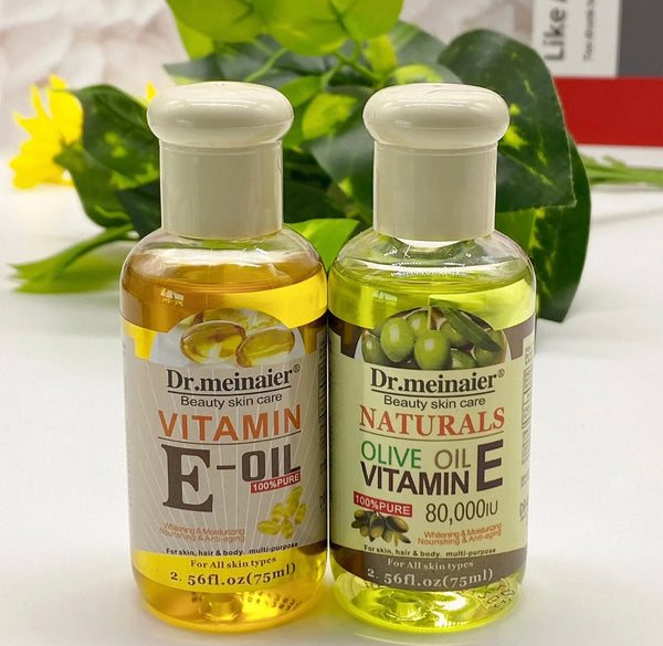 4 100% Pure Organic Vitamin E Oil Fast Absorb Skin Protection For Face & Body and Hair Essential Oil Vitamin E Oil 70000 IU Moisturizing Oil for Skin Hair & Face